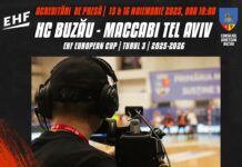 ACREDITĂRI PRESĂ – MECIURILE HC BUZĂU vs MACCABI TEL AVIV