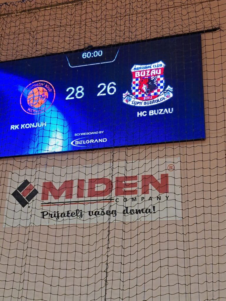 EHF European Cup | Rukometni Konjuh – HC Buzău: 28–26 (16–12)