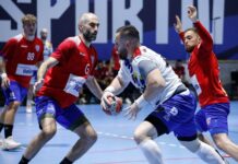 Etapa 1, Liga Zimbrilor | CSA Steaua București – HC Buzău: 29–35 (13–18)